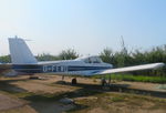 G-FEWG @ EGBT - 1973 Aero Subaru parked next to a couple of 'works in progress' inc. G-MASF outside the hangar at Turweston, Bucks - by Chris Holtby