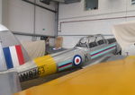 G-BBMR @ EGBT - 1951 Chipmunk taking shape in the hangar at Turweston - by Chris Holtby