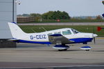 G-CEIZ @ EGSH - Departing from Norwich. - by Graham Reeve