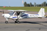 G-FLYC @ EGSH - Arriving at Norwich. - by keithnewsome