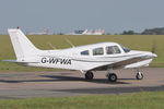 G-WFWA @ EGSH - Leaving Norwich. - by keithnewsome