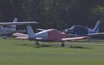 G-AWAZ @ EGSG - Been parked and covered up at Stapleford Tawney now for many months. - by Chris Holtby