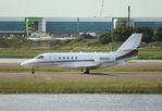 N502QS @ KMCO - Cessna 680A - by Mark Pasqualino