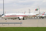 A6-AUH @ LOWW - United Arab Emirates (Abu Dhabi Amiri Flight) Boeing 737-800 - by Thomas Ramgraber