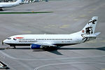 G-OAMS @ EGCC - G-OAMS   Boeing 737-37Q [28548] (British Airways) Manchester-Ringway~G 29/04/1998 - by Ray Barber