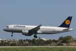 D-AINE @ LMML - A320Neo D-AINE Lufthansa - by Raymond Zammit
