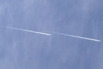 7L-WB @ LOXZ - Austria - Air Force Eurofighter Typhoon chasing Eurofighter 7L-WO_contrails - by Thomas Ramgraber