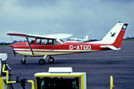G-ATGO @ EGKB - G-ATGO   R/Cessna F.172G Skyhawk [0181] Biggin Hill~G 09/05/1966 - by Ray Barber