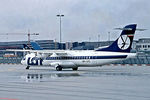 SP-LFC @ EDDF - SP-LFC   Aerospatiale ATR-72-202 [272] (LOT Polish Airlines) Frankfurt Int'l~D 18/05/1996 - by Ray Barber