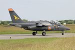 E105 @ LFRJ - Dassault-Dornier Alpha Jet E, Taxiing to holding point rwy 26, Landivisiau Naval Air Base (LFRJ) Tiger Meet 2017 - by Yves-Q