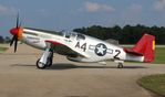 N61429 @ KOSH - Tuskegee P-51C - by Florida Metal