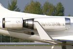 N467AM @ LOWW - private Gulfstream III - by Thomas Ramgraber