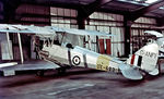 G-ANFI @ EGSA - G-ANFI   (DE623 / DE-623) De Havilland DH.82A Tiger Moth [85577] Shipdham~G 17/03/1976 - by Ray Barber