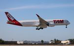 PR-XTA @ KMIA - TAM A350 - by Florida Metal