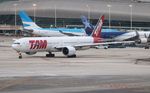 PT-MUA @ KMIA - TAM 777-300ER - by Florida Metal