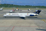 YV135T @ SVMI - YV135T   McDonnell Douglas DC-9-51 [47713] (Aeropostal Alas de Venezuela) Caracas-Simon Bolivar Int'l~YV 02/12/2007 - by Ray Barber