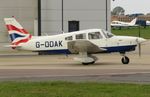 G-ODAK @ EGSH - Departing SaxonAir to High Wycombe (HYC). - by Michael Pearce