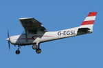 G-EGSL @ EGSH - On approach to Norwich. - by Graham Reeve