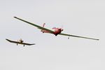 F-CCJY @ LFFQ - Scheibe SF-28A Tandem Falke, On display, La Ferté-Alais airfield (LFFQ) Air show 2016 - by Yves-Q