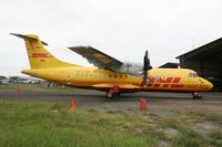 HC-CDX @ SEGU - DHL ATR 42-312 at SEGU Guayaquil Ecuador - by N/C