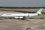EP-MMB @ EDDL - Airbus A340-311 - W5 IRM Mahan Airlines - 56 - EP-MMB - 20.07.2018 - DUS - by Ralf Winter