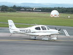 N982CD @ EGBJ - N982CD at Gloucestershire Airport. - by andrew1953