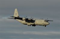 130613 @ EGPK - RCAF C-130J on the descent for runway 12 at Prestwick - by Douglas Connery