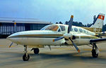 HB-LIH @ LSGG - HB-LIH   Cessna 421C Golden Eagle [421C-0074] Geneva Int'l (Cointrin)~HB 29/09/1981 - by Ray Barber