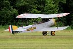 F-AZNM @ LFFQ - Sopwith 1 12 Strutter 1B2, Taxiing, La Ferté-Alais (LFFQ) Air show 2015 - by Yves-Q