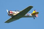 F-AZMP @ LFFQ - North American T-6G Texan, On display, La Ferte-Alais Airfield (LFFQ) air show 2012 - by Yves-Q