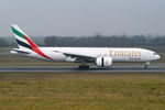 A6-EFF @ LOWW - Emirates Sky Cargo Boeing 777-F1H - by Thomas Ramgraber