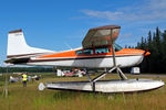 N9954N @ PAFA - N9954N   Cessna 180J Skywagon 180 [180-52609] Fairbanks Int'l~N 27/06/2018 - by Ray Barber