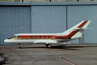 N368EJ @ LSGG - Parked in front of the maintenance hangar at Geneva, Switzerland - by Bernard C. Crocoll