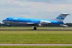 PH-KZA @ EHAM - KLM Cityhopper Fk70 lifting-off - by FerryPNL
