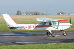 G-OPAM @ EGSH - Leaving Norwich for Stapleford Tawney. - by keithnewsome