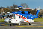 LN-ONH - Bristow Rescue One at Aberdeen Royal Infirmary following a SAR mission in the North Sea. - by Calum.Linnen