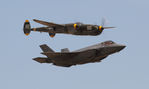 14-5095 @ KMHR - nice heritage flight - by olivier Cortot