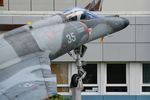 35 - Dassault Super Etendard SEM, Preserved and displayed at Thales center Brest - by Yves-Q