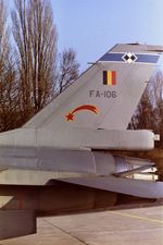 FA-106 @ EBBE - 1996-02.F-16A.COMET.SPOTTERSDAY. - by Robert Roggeman