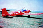 G-ARHZ @ EGHA - G-ARHZ   Rollason D.62A Condor [RAE602] Compton Abbas~G 26/06/1976 - by Ray Barber