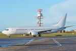 LN-RGC @ EGSH - Leaving Norwich following maintenance. - by keithnewsome
