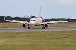 OE-IVL @ LFRB - Airbus A320-214, Taxiing to boarding ramp, Brest-Bretagne airport (LFRB-BES) - by Yves-Q