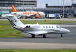 YU-BST @ EGCC - Cessna 525 CitationJet CJ1 at Manchester airport