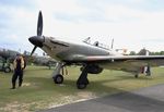 F-AZXR @ LFFQ - Hawker Hurricane Mk.IIa, Static display, La Ferté-Alais airfield (LFFQ) Airshow 2015 - by Yves-Q