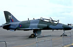 XX334 @ EGDG - XX334   Hawker Siddeley Hawk T.1A [312158] (Royal Air Force) RAF St Mawgan / Newquay~G @ 12/08/1987 - by Ray Barber
