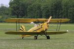 F-BCXD @ LFFQ - Stampe-Vertongen SV-4A, Taxiing, La Ferté-Alais Airfield (LFFQ) Air show 2016 - by Yves-Q