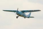 F-BKQN @ LFES - Cessna 182F Skylane, Take off, Guiscriff airfield (LFES) open day 2014 - by Yves-Q