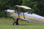 F-BCGQ @ LFFQ - Stampe-Vertongen SV-4A, Taxiing, La Ferté-Alais airfield (LFFQ) Air show 2016 - by Yves-Q