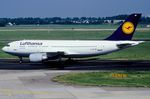 D-AICF @ EDDL - Lufthansa A310 taxying for departure - by FerryPNL