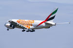 A6-EOU @ LOWW - Emirates Airbus A380 - by Thomas Ramgraber